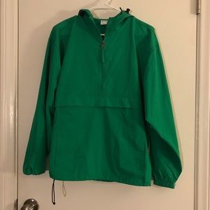 Green Windbreaker